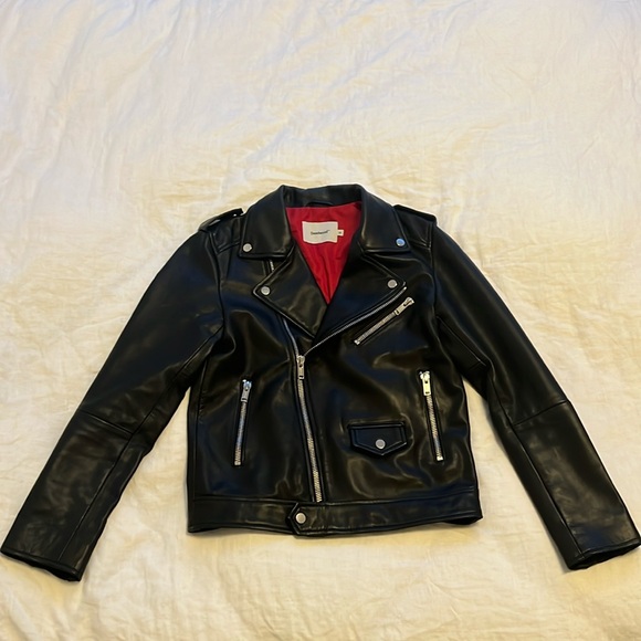 Amour Vert Deadwood recycled leather jacket size 38 - Picture 7 of 12